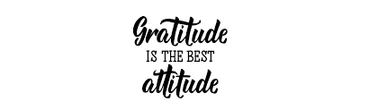 Gratitude