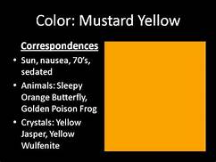 Mustard Yellow